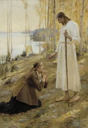 Kristus och Maria Magdalena, en finsk legend