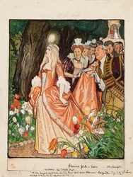 Illustration till Adalminas pärla