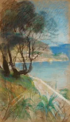 Landskap från Medelhavet