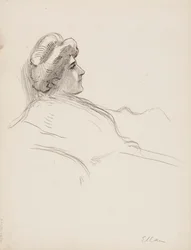Kvinnlig profil (Ellan)
