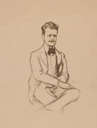 Porträtt av Jean Sibelius