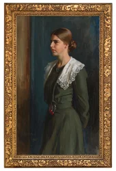 Porträtt av Mrs Michaela Pooley (född Krohn)