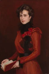 Porträtt av Signe Kolster