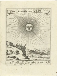 Strålande sol Moraliserande kärleksemblem (serietitel) Devises et emblesmes d