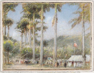 Grenada, Västindien (wc och gouache)