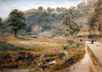 Matlock (akvarell på papper)