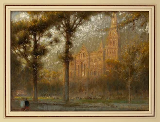 Salisbury Cathedral: Västfronten och spiran