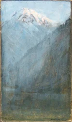 Fletschhorn (akvarell)