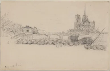 Notre Dame sett från öster