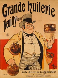 Stort oljebruk - Neuilly Seine, ca. 1895.