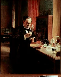 Porträtt av Louis Pasteur