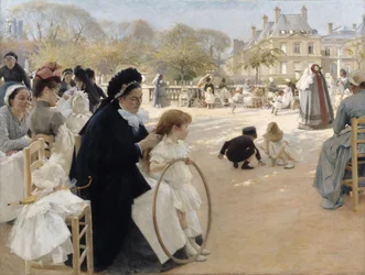 Luxembourgträdgården, Paris