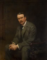 Sir Alfred Herbert (18661957), ca 1914 (olja på duk)