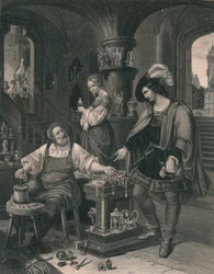 Guldsmedens dotter, c1850