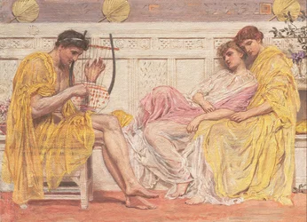 En musiker, ca 1867.