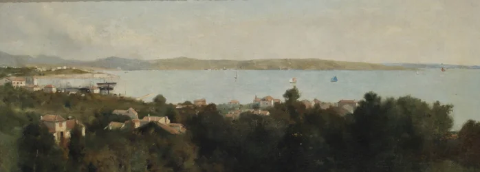 Utsikt över Trieste, Italien, ca 1889