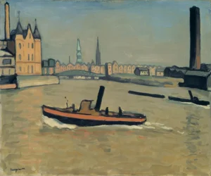 Hamnen i Hamburg