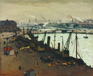 Hamnen i Boulogne-sur-Mer