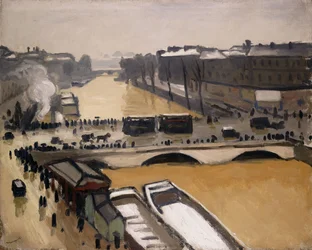 Paris, St. Michel-bron