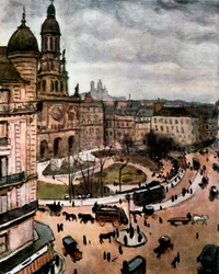Place de la Trinity i Paris, 1911.