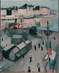 Hamnen i Le Havre