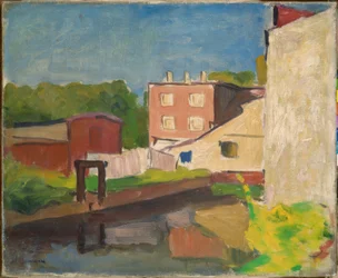 Rosa hus i Arcueil