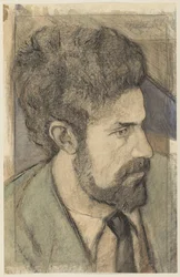 Porträtt av Andreas Schotel