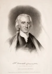 Charles Carroll från Carrollton, Maryland, 1832.