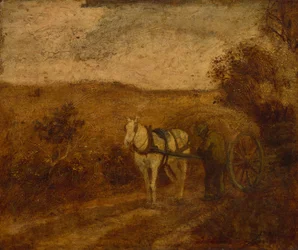 Att laga selen, mitten till slutet av 1870-talet (olja på duk)
