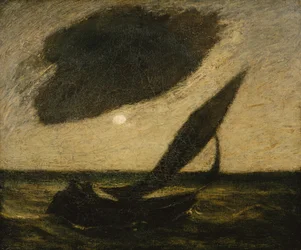Under ett moln, ca. 1900.