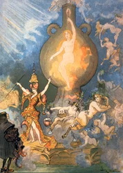 Den femte boken, c1900 (illustration)
