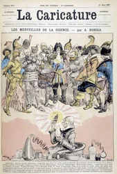 The Wonders of Science av Robida (kemist och historiens hjältar)