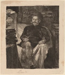 Franz Rose i hans studie