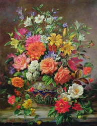 Septemberblommor, symboler för hopp och glädje
