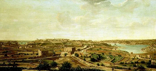 Utsikt över Valletta, Malta