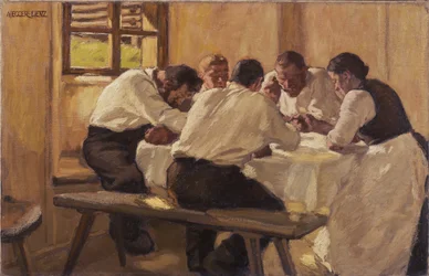 Lunch The Soup, version II, 1910