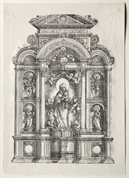 Altare med den vackra Maria av Regensburg