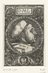 Porträtt av Martin Luther