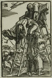 Nedstigningen från korset, från Människans fall och återlösning