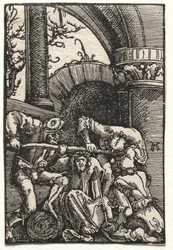 Människans fall och återlösning: Kristus krönt med törnar, ca. 1515.