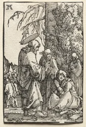 Människans fall och återlösning: Kristus tar avsked av sin moder före lidandet, ca. 1515.