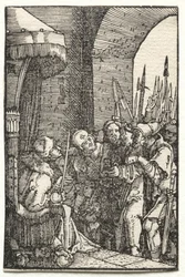 Människans fall och återlösning: Kristus före Pilatus, ca. 1515.