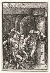 Människans fall och återlösning: Kristi flagellation, ca. 1515.
