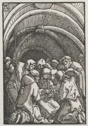 Människans fall och återlösning: Jungfruns död, ca. 1515.