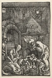 Människans fall och återlösning: Födelsekyrkan, ca. 1515.