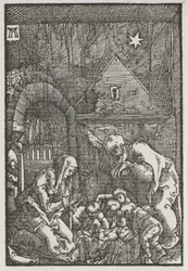Människans fall och återlösning: Födelsekyrkan, ca. 1515.