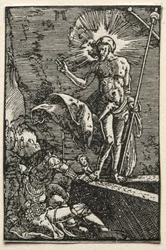 Människans fall och återlösning: Uppståndelsen, ca. 1515.