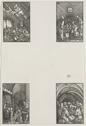 Människans fall och återlösning, ca. 1515.