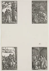 Människans fall och återlösning, ca. 1515.