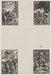 Människans fall och återlösning, ca. 1515.